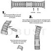 Apple Watch Series 8 41mm Titanium Metal Watch Band - Silver - 3