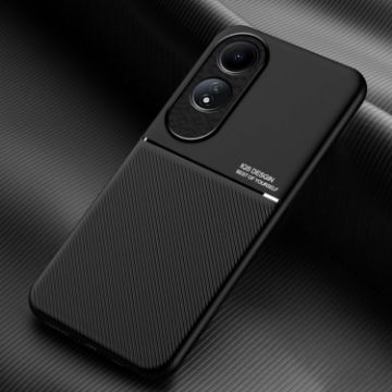 OPPO A60 Classic Magnetic Shockproof Phone Case - Black - 1
