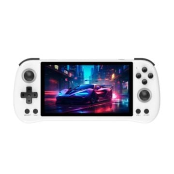 POWKIDDY X55 Game Console 5.5" 1280x720 IPS Screen RK3566 Linux System - White - 1