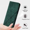 Oukitel C33 Crossbody Green Leather Phone Case - 6
