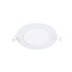 6W Round Opening 105mm Ceiling Downlight - 6000K White Light - 1