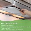 Broan Nutone BPS1FA36 Range Hood Filter Aluminum Grease Filters - 5