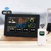 Color Screen Weather Station Temperature and Humidity Forecast Clock - 2