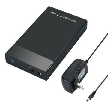 USB3.0 External Hard Drive Enclosure Case for Laptop Computer - 1