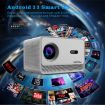 M10 Plus 1280x720P Projector 2.4G/5G WIFI Bluetooth 5.2 Android 11 Home Cinema - 6
