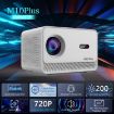 M10 Plus 1280x720P Projector 2.4G/5G WIFI Bluetooth 5.2 Android 11 System - 3