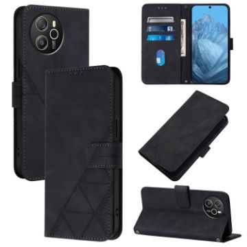 Blackview Shark 8 Crossbody 3D Embossed Flip Leather Phone Case - 1