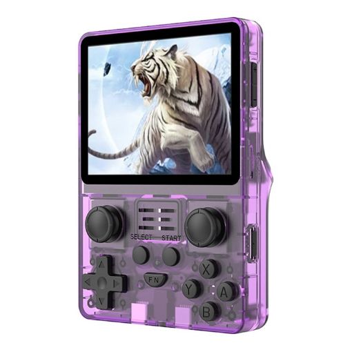 POWKIDDY RGB20S Handheld Game Console 16GB+128GB Purple - 1