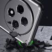 OPPO A3 Pro 5G Frosted Metal Phone Case - Black - 6