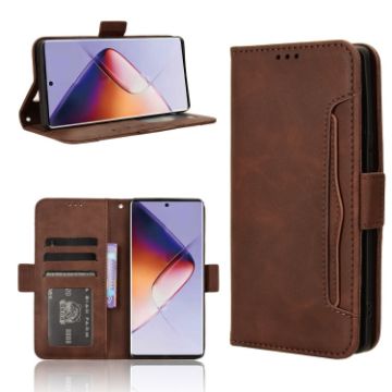 Infinix Note 40 Pro 5G Leather Phone Case - Brown - 1