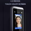 Realand F100 4.3" Touch Screen Face Fingerprint Attendance Machine - 5