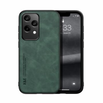 For Honor 200 Lite Green Leather Back Phone Case - 1