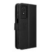TCL 501 4G Diamond Texture Leather Phone Case - Black - 3