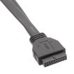 50cm Motherboard USB3.0 Panel Cable Front 19Pin To Dual-Port A Female Data - 3