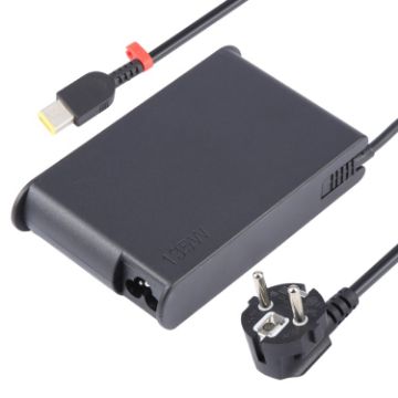 135W 20V 6.75A Laptop Power Adapter for Lenovo - EU Plug - 1
