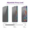 OPPO A18 Privacy Tempered Glass Film - 3