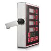 4 Channel Commercial Kitchen Timer - UK Plug (Blue) - 3