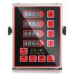4 Channel Commercial Kitchen Timer EU Plug Blue - 4