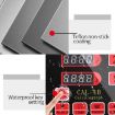 4 Channel Commercial Kitchen Timer - EU Plug (Red) - 6