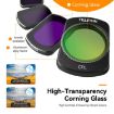 TELESIN S5-FLT-03 Filter Set for DJI Pocket 3 - CPL+ND16+ND64+ND256 - 4