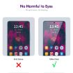 OPPO A96 Global 5pcs Privacy Silk Print Tempered Glass Film - 4