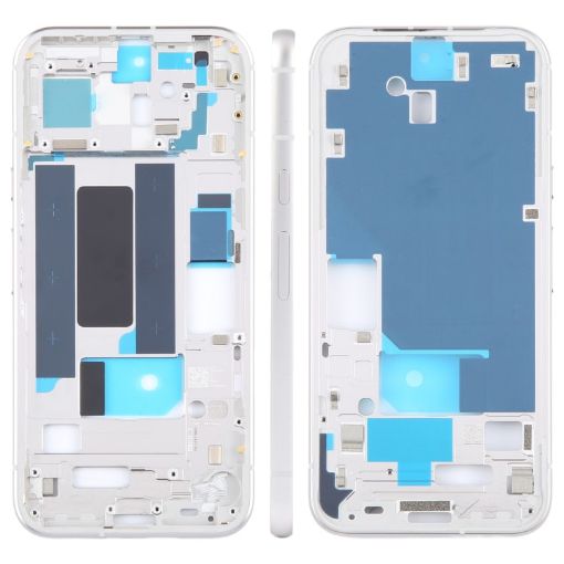 Google Pixel 8a Middle Frame Bezel Plate - Silver - 1