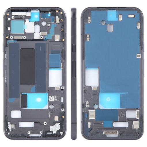 Google Pixel 8a Middle Frame Bezel Plate - Black - 1