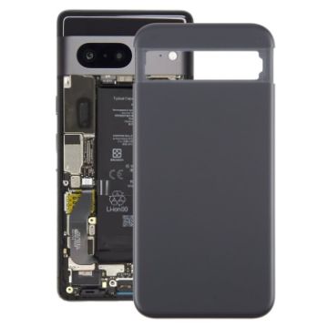 Google Pixel 8a Original Battery Back Cover - Black - 1