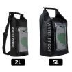 Green 2L Waterproof Crossbody Phone Bag for Outdoor Cycling - 3