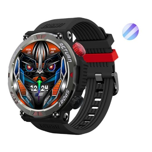 LOKMAT ZEUS 5 PRO Smart Watch - Black - 1