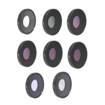 DJI Osmo Action 4 JUNESTAR Threaded Camera Lens Filter - 8 in 1 Filmmaking Kit - 1