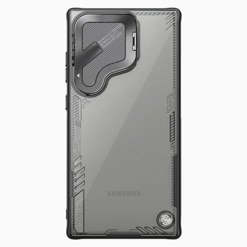 Samsung Galaxy S24 Ultra 5G NILLKIN Ice Sky Prop Series Phone Case - Black - 1