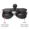 Insta 360 Car Top Suction Cup Selfie Stick Bracket - Set 4 - 5