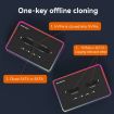 Blueendless RGB Dual-Slot M.2 Solid State Hard Drive Box - 3