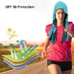 U Shape Cold Feeling Hooded Towel Beach Camping Fitness Sun Protection - 2