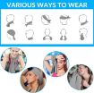 U Shape Cold Feeling Hooded Towel Beach Camping Fitness Sun Protection - 6