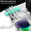 AhaStyle PT125-S Cable Clip Holder - Luminous Blue - 3