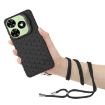 Infinix Smart 8 Black TPU Phone Case with Lanyard - 4