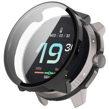 Suunto Race PC Watch Protective Case + Tempered Glass Film - Black - 1