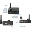 Bluetooth 5.4 Receiver Digital To Analog Converter Adapter With Remote Control - 5