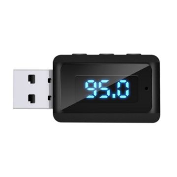 T60 Bluetooth 5.3 Audio Receiver Transmitter Car Radio USB FM - 1