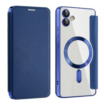 Samsung Galaxy A05s MagSafe Magnetic RFID Anti-theft Leather Phone Case - 1