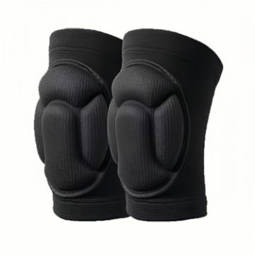 Turtle Shell Sponge Knee Pads Knitted Elbow Pads - Size L - 1