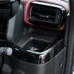 2024 Suzuki Spacia Custom Dashboard Center Control Strip Sticker - Black - 4