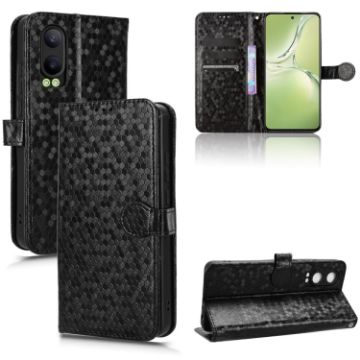 OPPO K12x 5G Leather Phone Case - Black - 1
