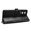 OPPO K12x 5G Leather Phone Case - Black - 5