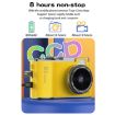 2.4 inch Dual-lens 4K HD CCD Camera Retro Kids Camera (Purple) - 4