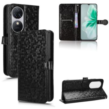 Oukitel C38 Leather Phone Case - Black - 1