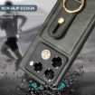 Infinix Note 40 Pro+ 5G X6851B Green Leather Back Phone Case - 5