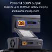 ToolkitRC M9 600W Airplane Li-Po Battery Balance Charger Black - 5